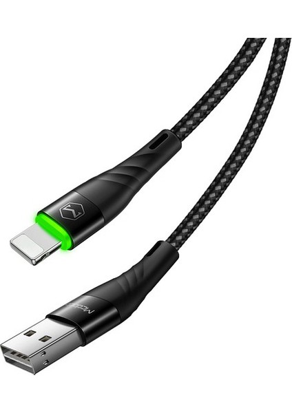 CA6350 Lightning 1.2m 2A Dataşarj Kablosusiyah