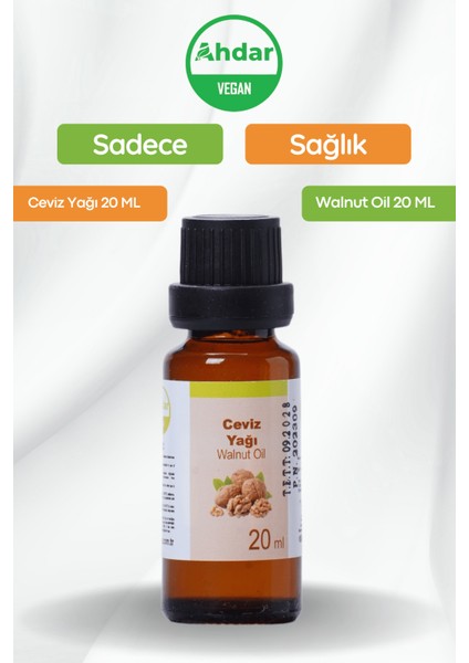 20 ml Ceviz Yağı