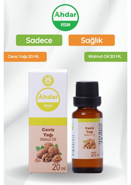 20 ml Ceviz Yağı