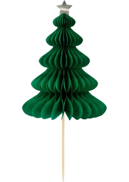 - Christmas Honeycomb Cake Topper Set - Petekli Yeni Yıl Pasta Süsü Seti - 10 Parça indirimleri