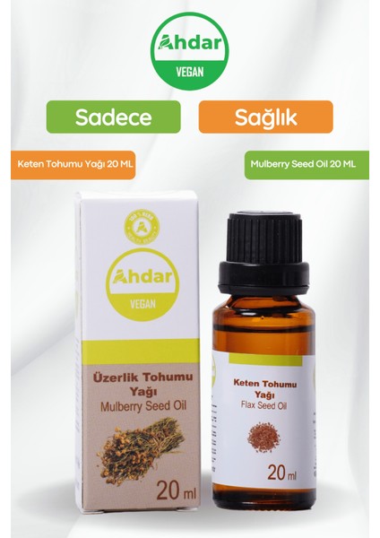 20 ml Keten Tohumu Yağı