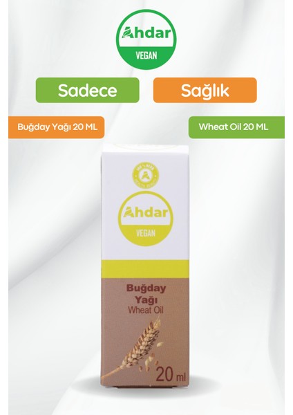 20 ml Buğday Ruşeymi Yağı