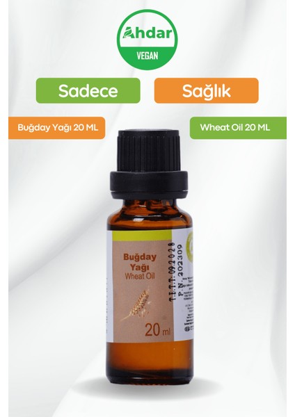 20 ml Buğday Ruşeymi Yağı