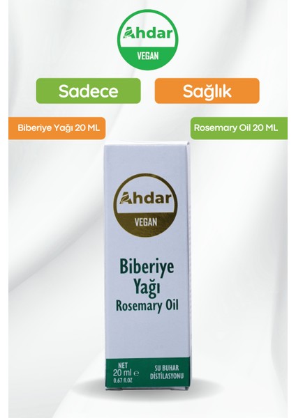 20 ml Biberiye Yağı