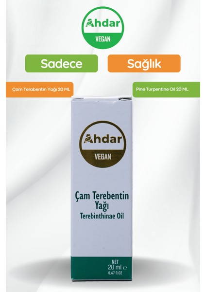 20 ml Çam Terebentin Yağı