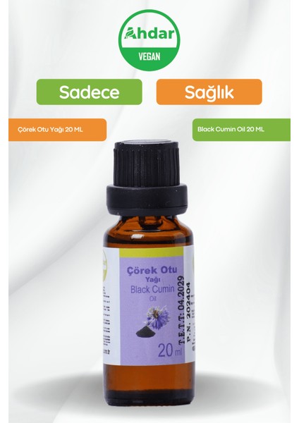 20 ml Çörek Otu Yağı