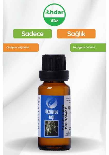 20 ml Okaliptüs Yağı