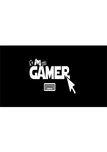 Kaymaz Tabanlı Yıkanabilir Gamer Desenli Çocuk Halısı Dot Taban Halı