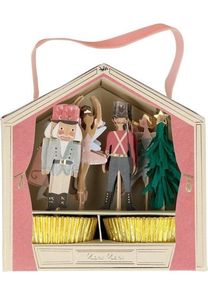 - Nutcracker Cupcake Kit