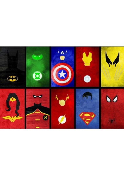 Kaymaz Tabanlı Yıkanabilir Marvel Desenli Çocuk Halısı Dot Taban Halı fiyatları