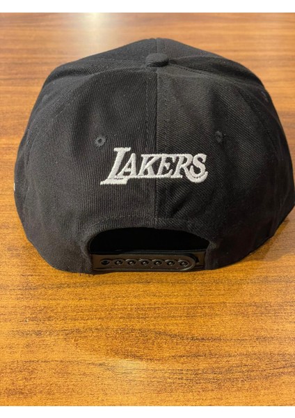 La Lakers Nakışlı Unisex Hip Hop Snapback Rapper Basket Cap Şapka