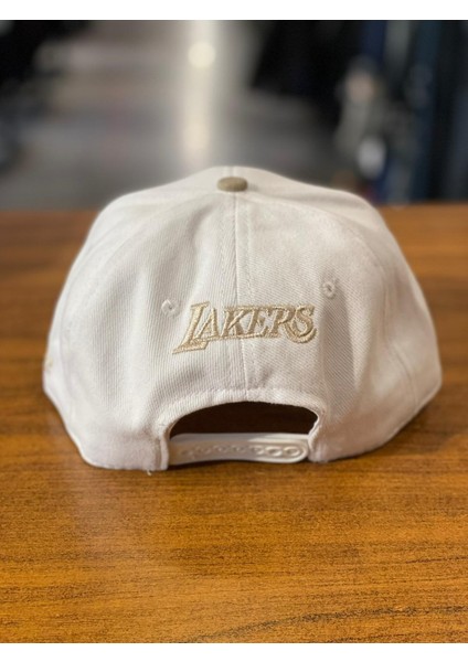 La Lakers Nakışlı Unisex Hip Hop Snapback Rapper Basket Cap Şapka
