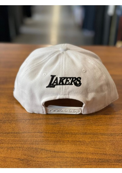 La Lakers Nakışlı Unisex Hip Hop Snapback Rapper Basket Cap Şapka