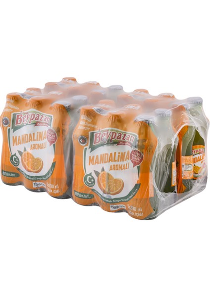 Mandalina Aromalı Maden Suyu 200 ml x 24 Adet