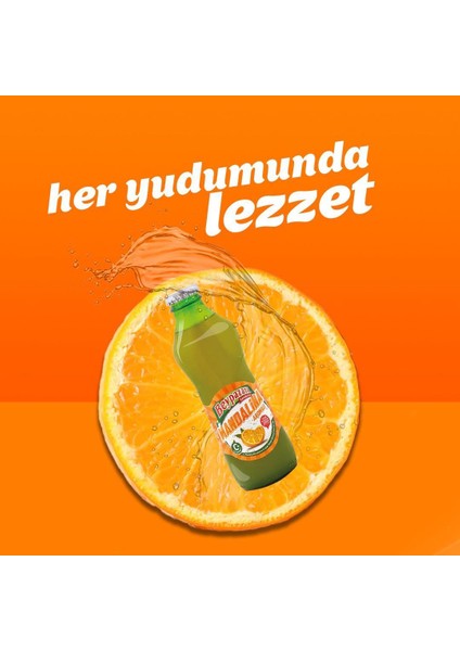 Mandalina Aromalı Maden Suyu 200 ml x 24 Adet