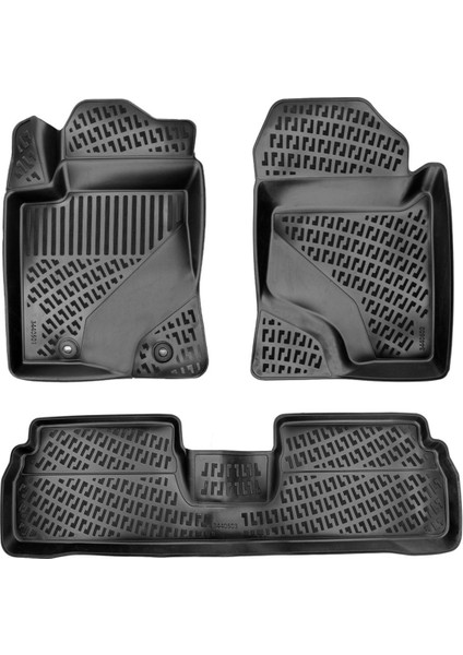Toyota Verso 2003-2009 3D Havuzlu Paspas