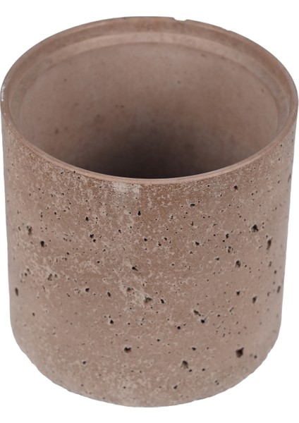 Beton Saksı - 12,5 cm Çap, Modern ve Minimalist Tasarım, Dayanıklı ve Dekoratif fiyatları