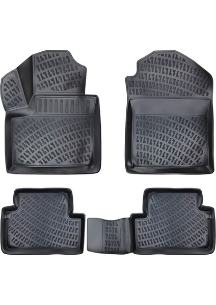 Ford Connect 2002-2013 3D Havuzlu Paspas
