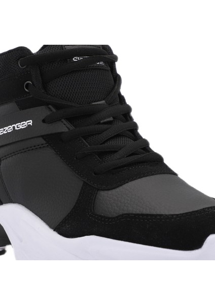 PATTERN IN Erkek Sneaker Koşu & Yürüyüş Ayakkabısı Siyah / Beyaz