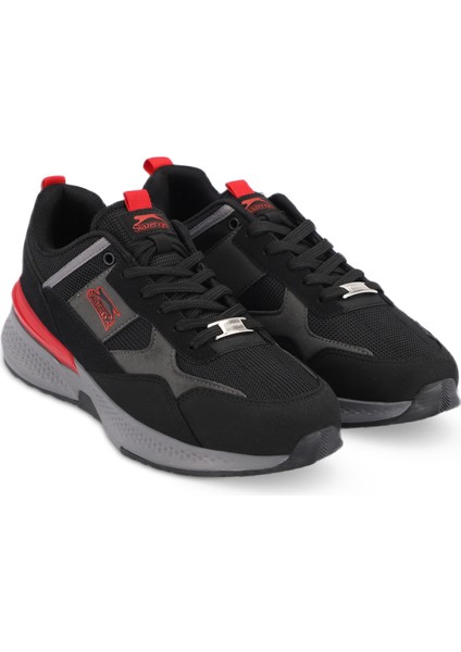 POSTMAN I Erkek Sneaker Koşu & Yürüyüş Ayakkabısı Siyah / Kırmızı