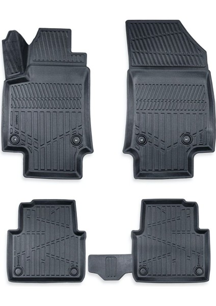 Opel Crossland 2017 Model Araca Özel 4d Premium Paspas Takımı