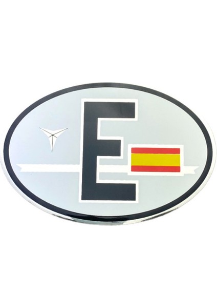 Arma E Spaın Oval 125X85 mm Armalı / YACIY174-1