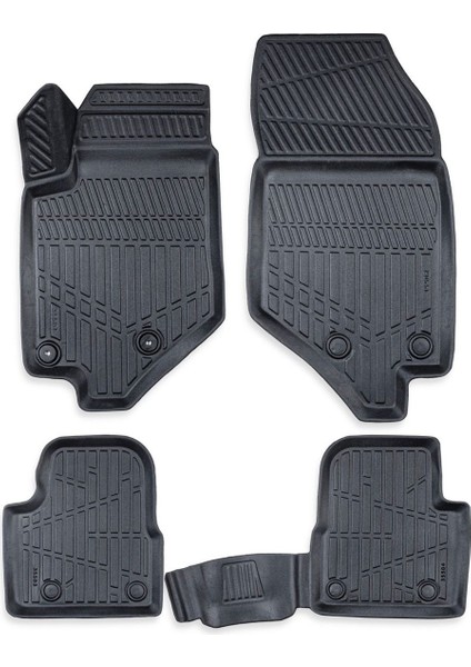 Citroen C4 Benzinli 2020 Model Araca Özel 4d Premium Paspas Takımı