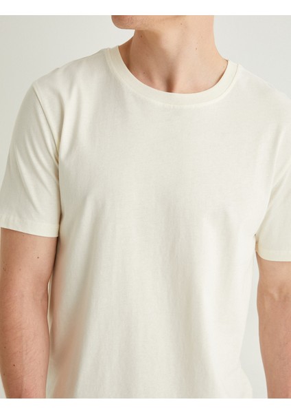 Basic Tişört Slim Fit Bisiklet Yaka Kısa Kollu indirimleri