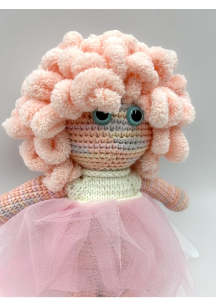 Amigurumi El Örgüsü Pembe Bebek