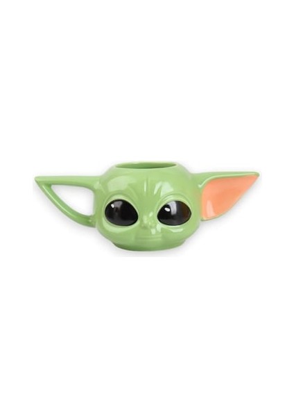 Sevimli 3D Baby Yoda Seramik Özel Kupa Yoda Kupa 300 ml