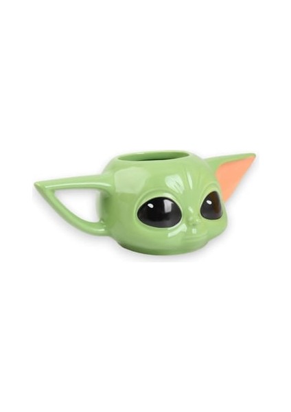 Sevimli 3D Baby Yoda Seramik Özel Kupa Yoda Kupa 300 ml