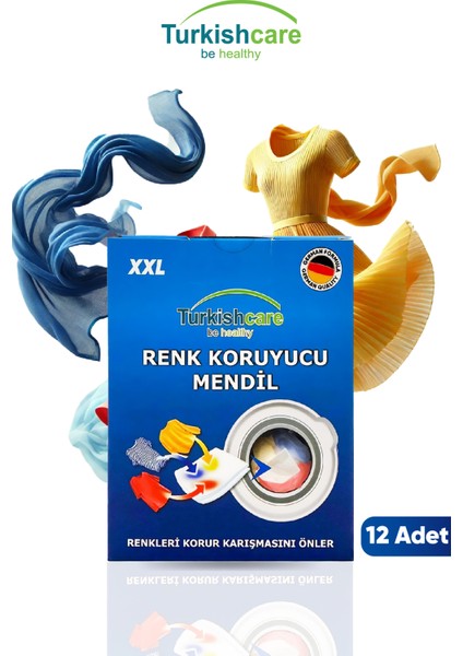 12 Li Renk Koruyucu Mendil