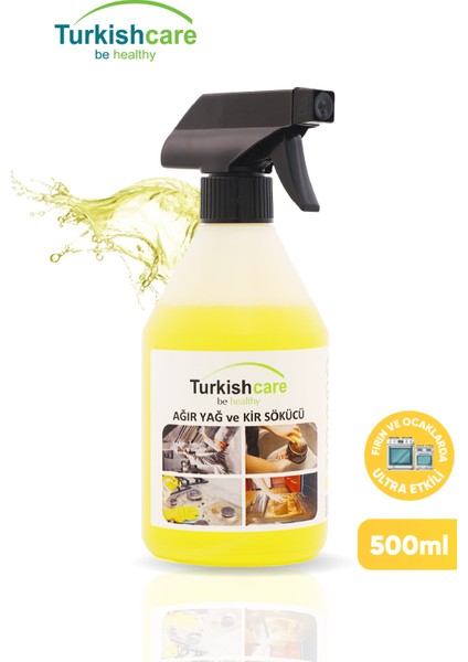 Ağır Kir Yağ Sökücü Fırın ve Izgara Temizleyici Sprey 500 ml