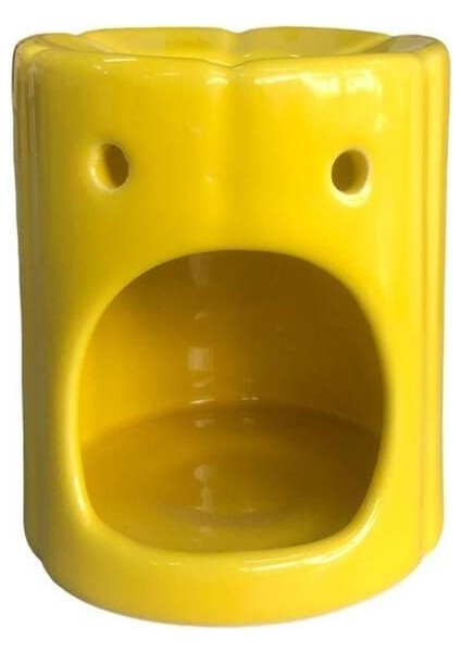 Seramik Sarı Çiçek Model Buhurdanlık fiyatları