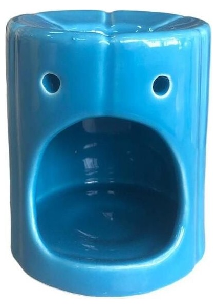 Seramik Mavi Çiçek Model Buhurdanlık fiyatları