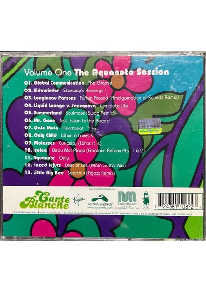 CD Carte Blanche Volume One CD