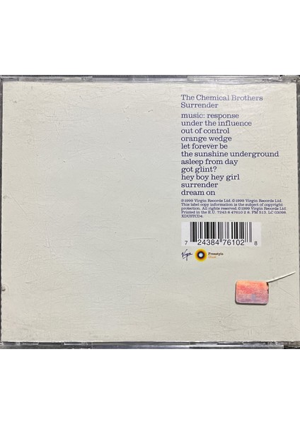 CD The Chemical Brothers Surrender CD