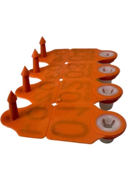 400 Adet Turuncu Küçükbaş (Koyun-Keçi) Hayvan Küpesi fiyatları