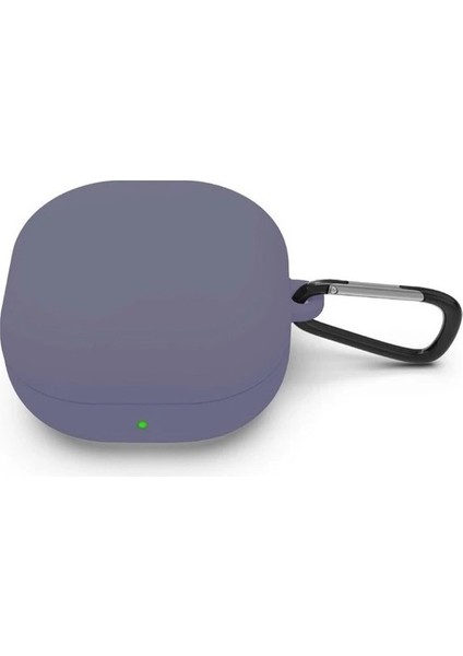 Samsung Galaxy Buds Live - Galaxy Buds Fe Yumlu Mat Silikon Kılıf+Kanca