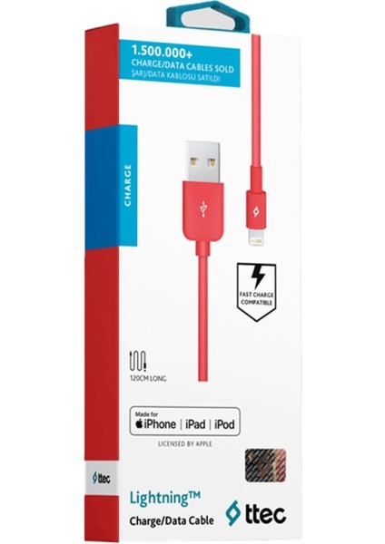 Mfi Lightning USB Iphone Için Apple Lisanslı Şarj/senkr