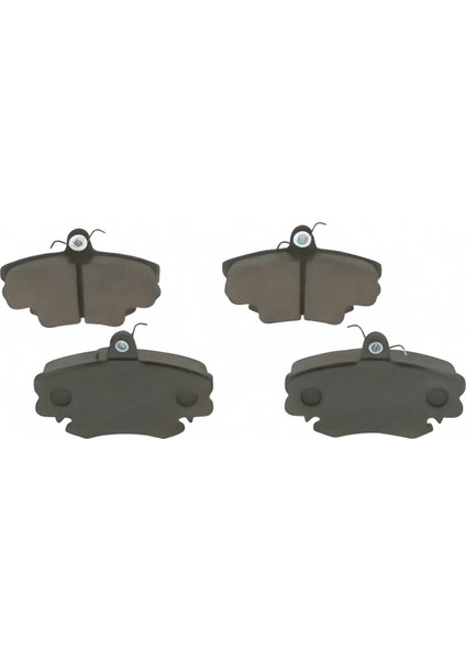 Peugeot 205 I, Iı, 309 I, Iı 1986-1993 Dar Tip Ön Fren Balatası Takım