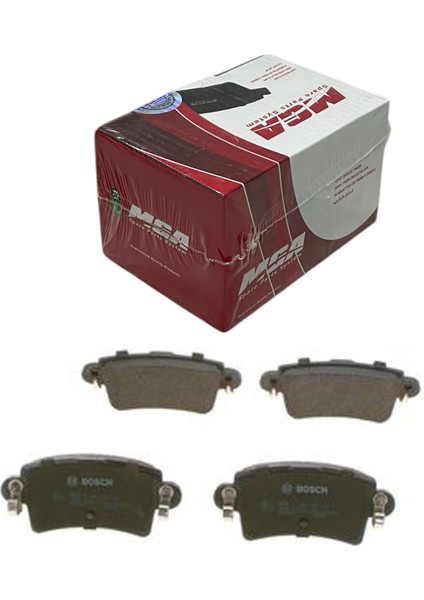 Nissan Interstar 2003-2011 Arka Fren Balatası Takım