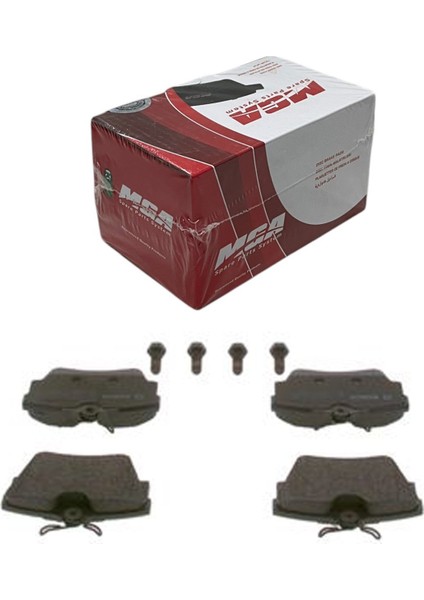 Nissan Primastar 2002-2016 Arka Fren Balatası Takım