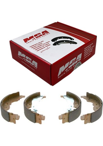 Dacia Dokker 2012-2021 Arka Fren Balatası Takım 228X42 mm