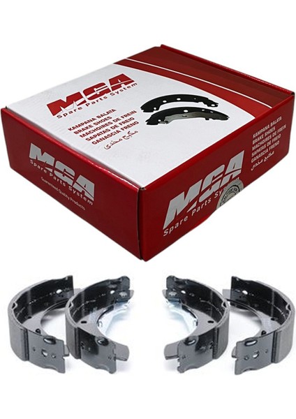 Citoen Saxo 1996-2003 Arka Fren Balatası Takım 203X38 mm