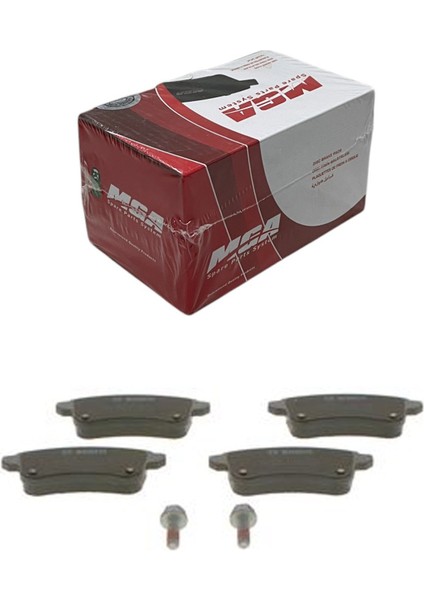 Renault Espace V 2015-2023 Kulaklı Tip Arka Fren Balatası Takım