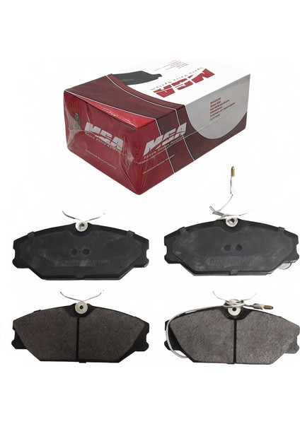 Renault Megane I 1995-2002 Geniş Tip Ön Fren Balatası Takım