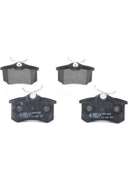 Renault Modus 2004-2012 Tırnaklı Tip Arka Fren Balatası Takım