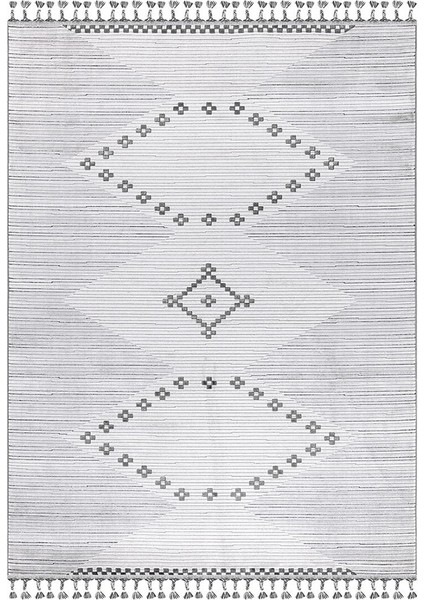 Ipek Mekik Halı Meryland 17126 Yumuşak Tuşeli Modern ve Geleneksel Desenli Iskandinav Halı