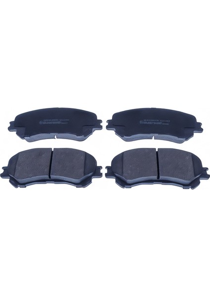 Renault Espace V 2015-2023 Orta Kulak Uzun Tip Ön Fren Balatası Takım modelleri